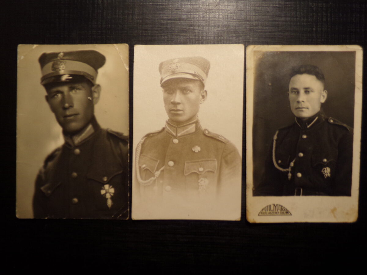 №41. Портреты солдат латвийской армии. 1930-тые года.