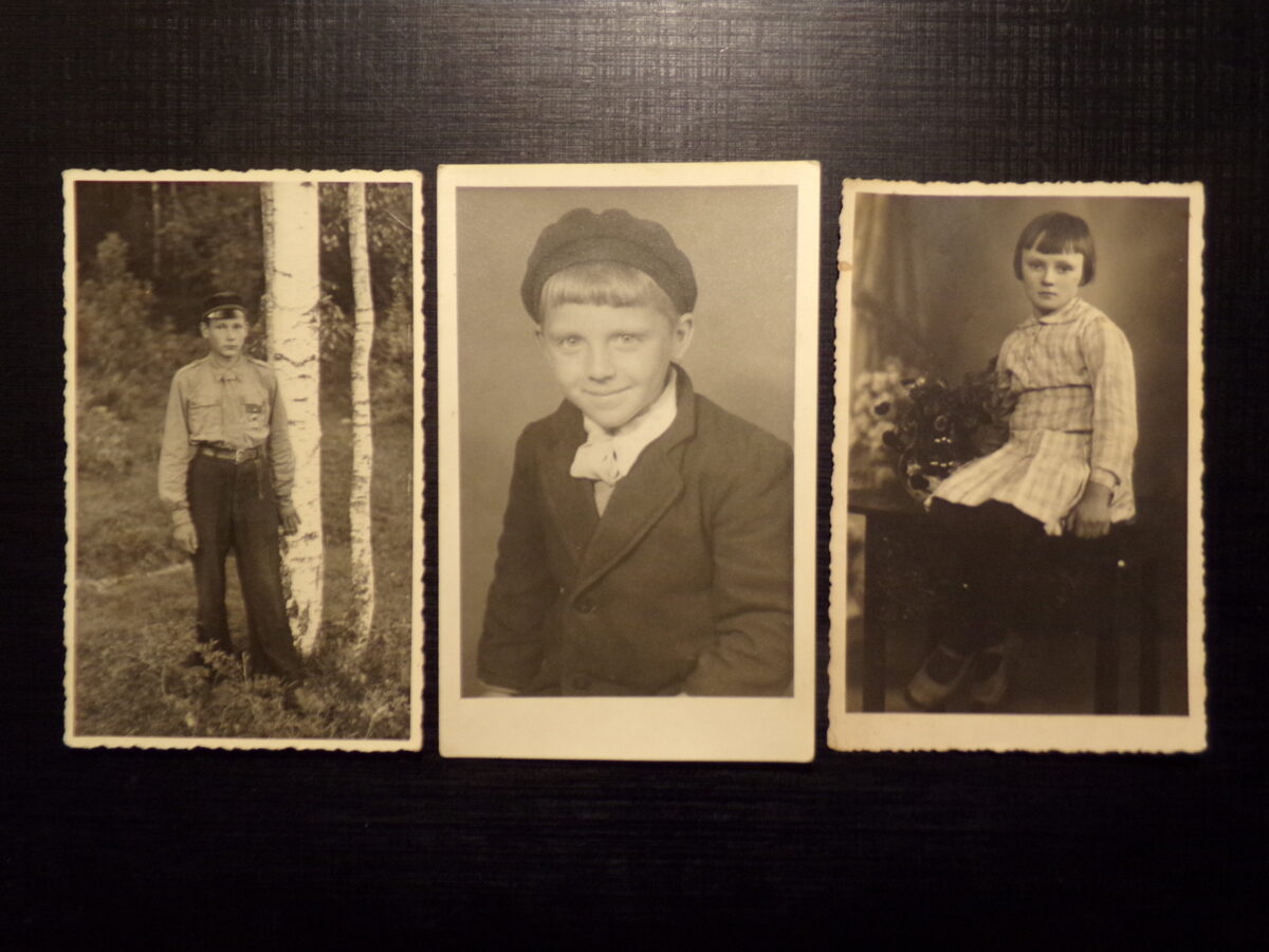 №238. Детский портрет. Латвия. 1930-тые года.
