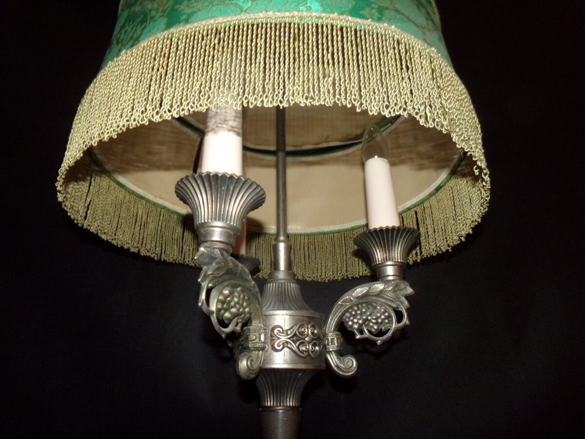Galda lampa ar abažūru. PSRS