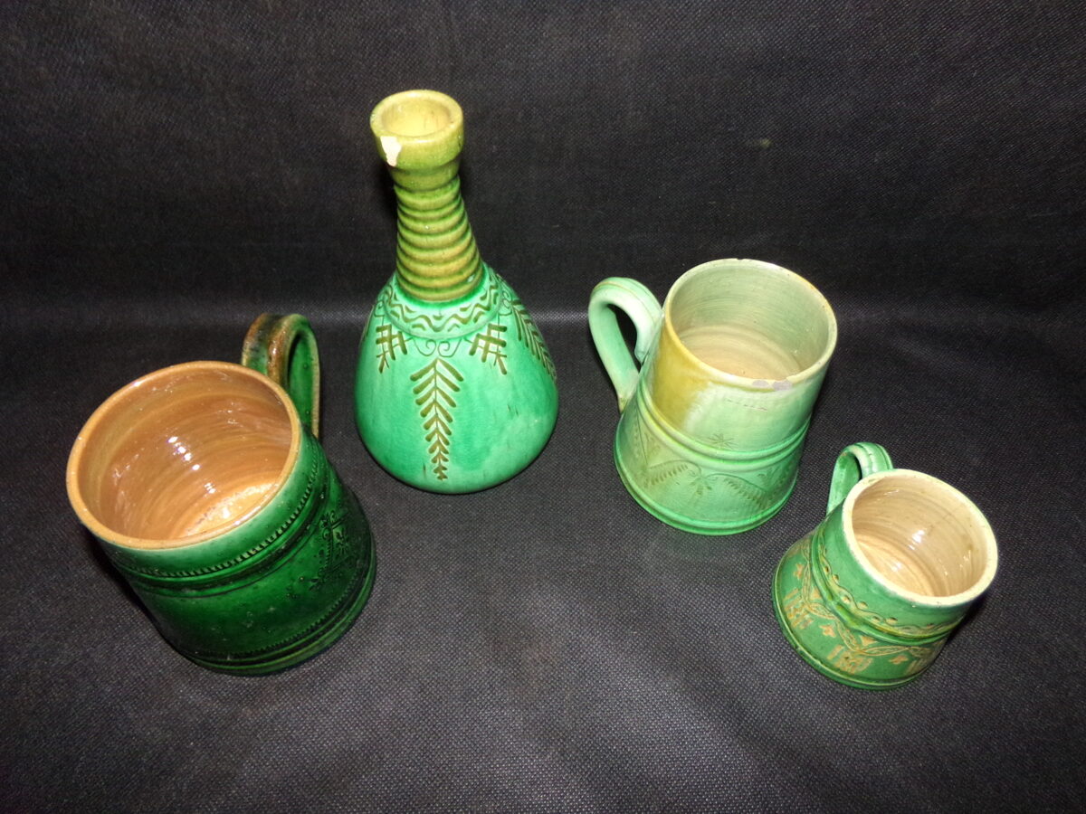 Latvijas zaļā keramika Nr 33