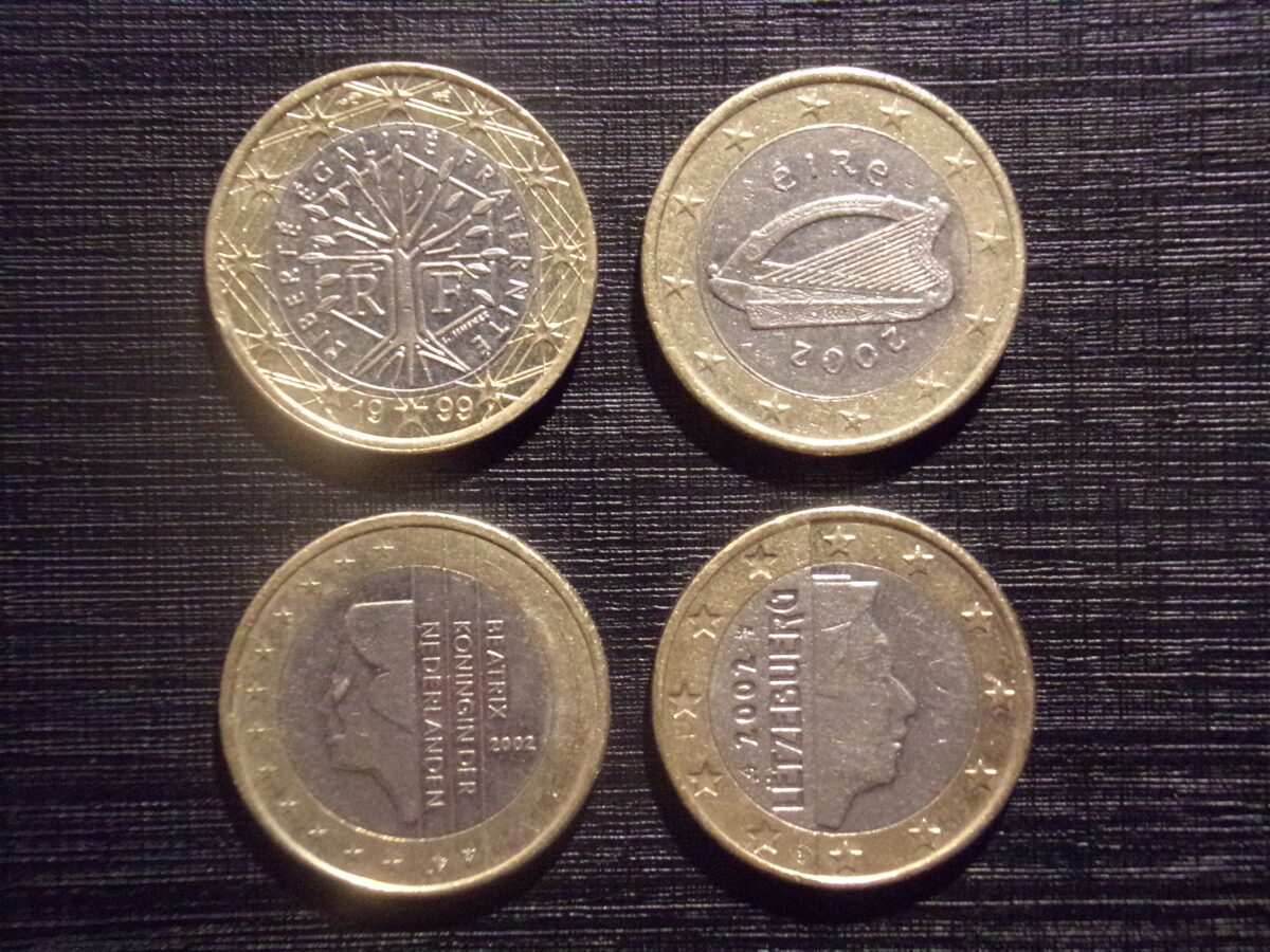 №135. Один евро. 1999. 2002 год. 