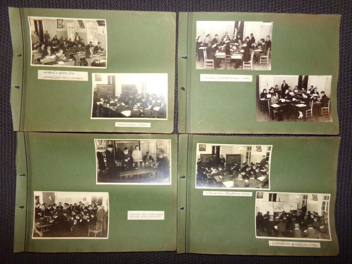 №33. Хроника Резекненской высшей школы. 80 фотографий в альбоме. 1928 год. Латвия.