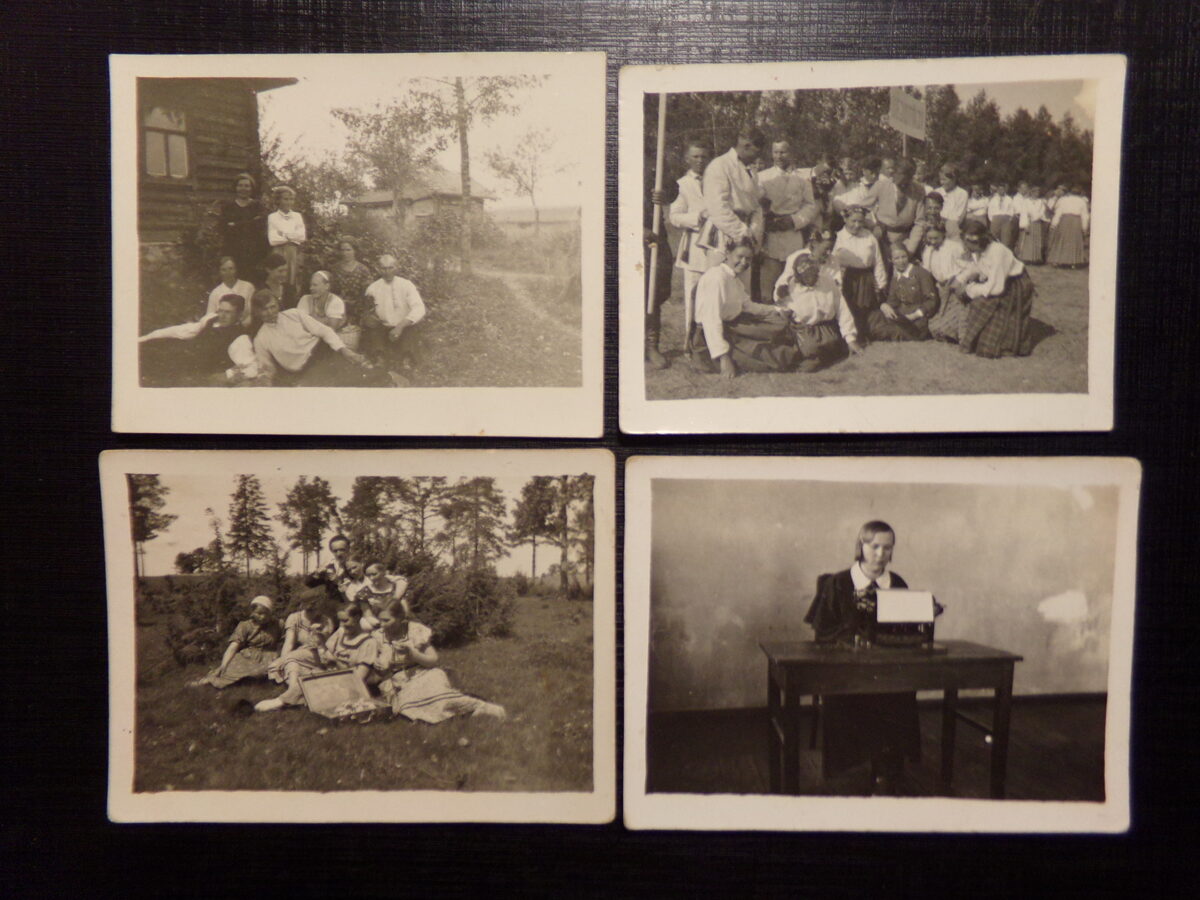 №103. Латвия. 4 миниформатных фото. 1930-тые года.