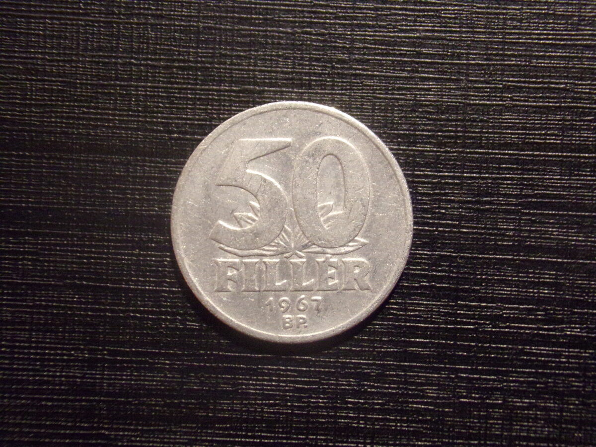 №105. 50 филлеров. 1967 год. Венгрия.