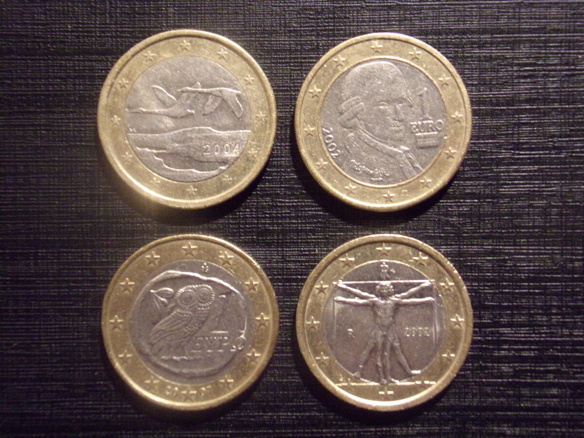 №137. Один евро. 2002. 2004. 2007 год.