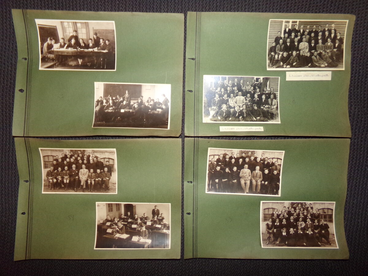 №33. Хроника Резекненской высшей школы. 80 фотографий в альбоме. 1928 год. Латвия.