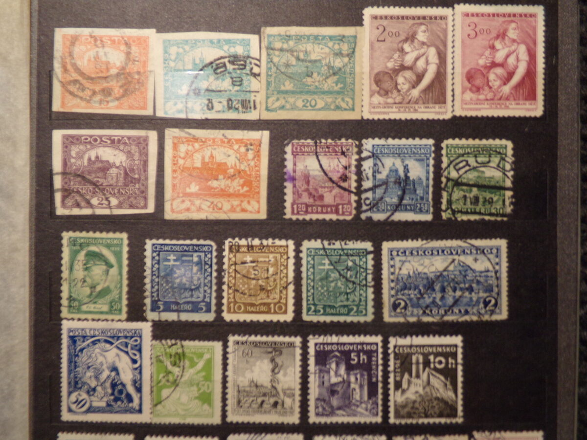 №31. Почтовые марки Чехословакии. Первая половина 20 века.