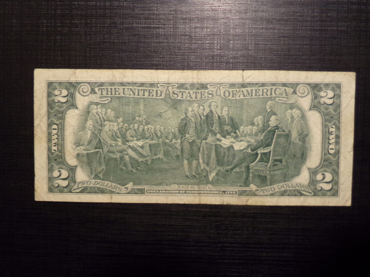 №15. 2 доллара. США. 1976 год.