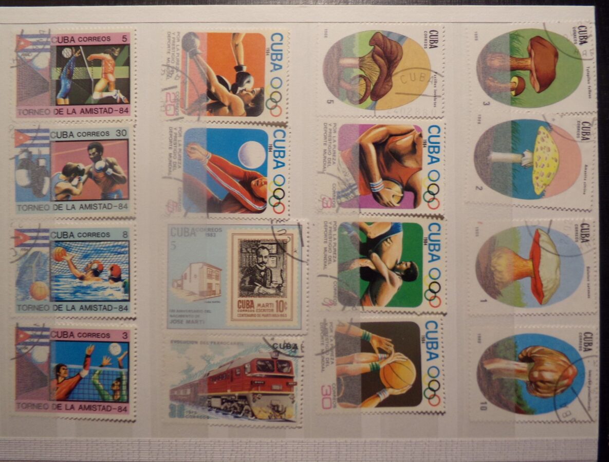 №69. Почтовые марки Кубы. 1970-80 года.