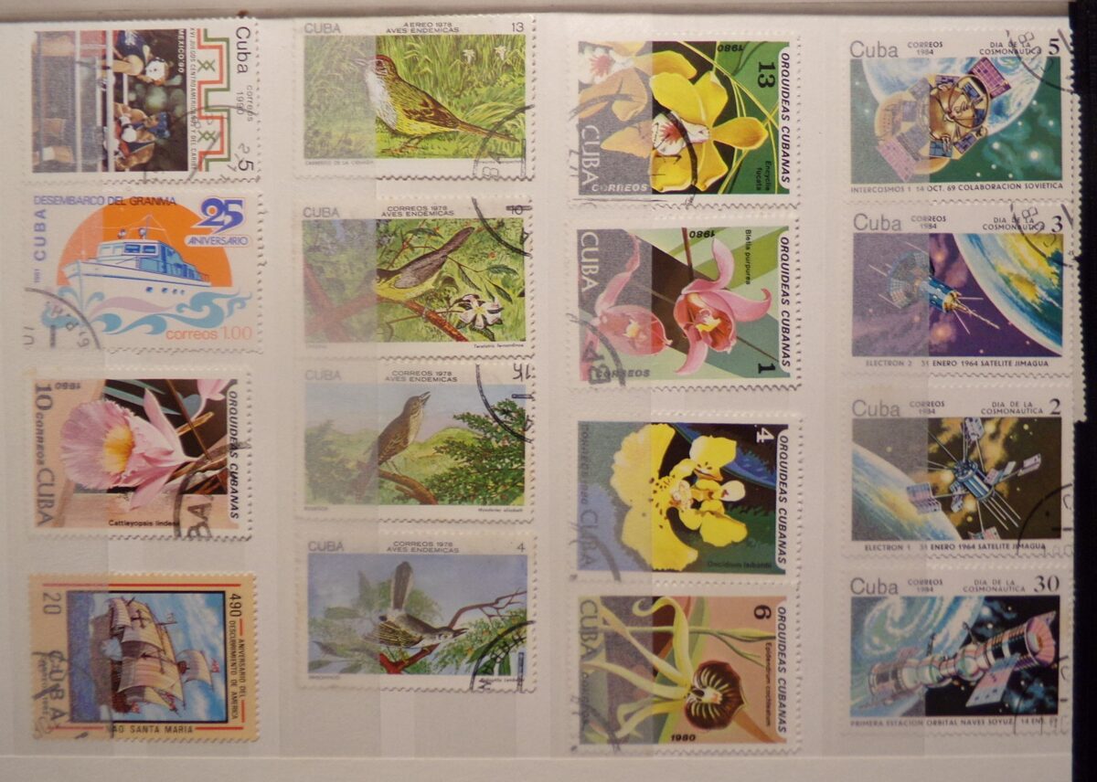 №69. Почтовые марки Кубы. 1970-80 года.