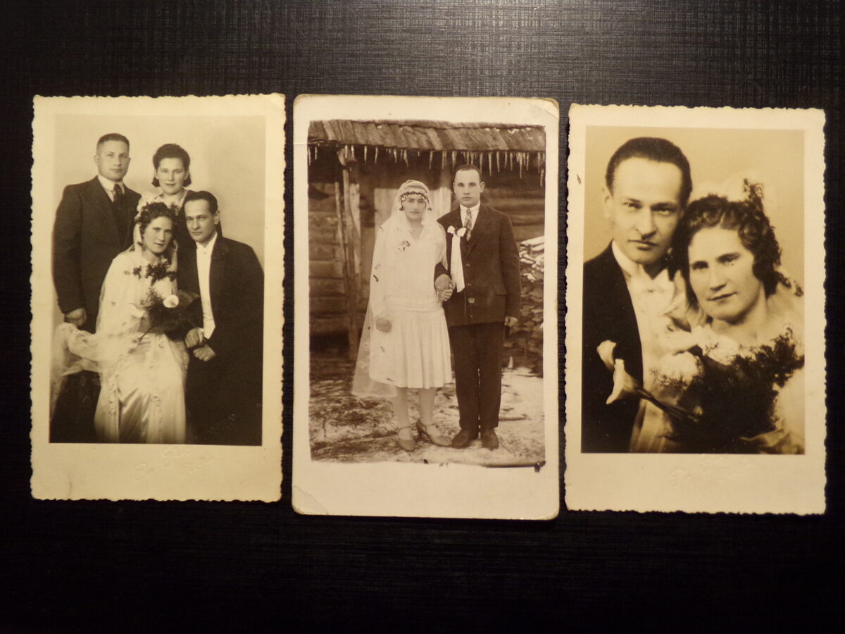 №142. Латвия. 1930-40 года. Свадебное фото.