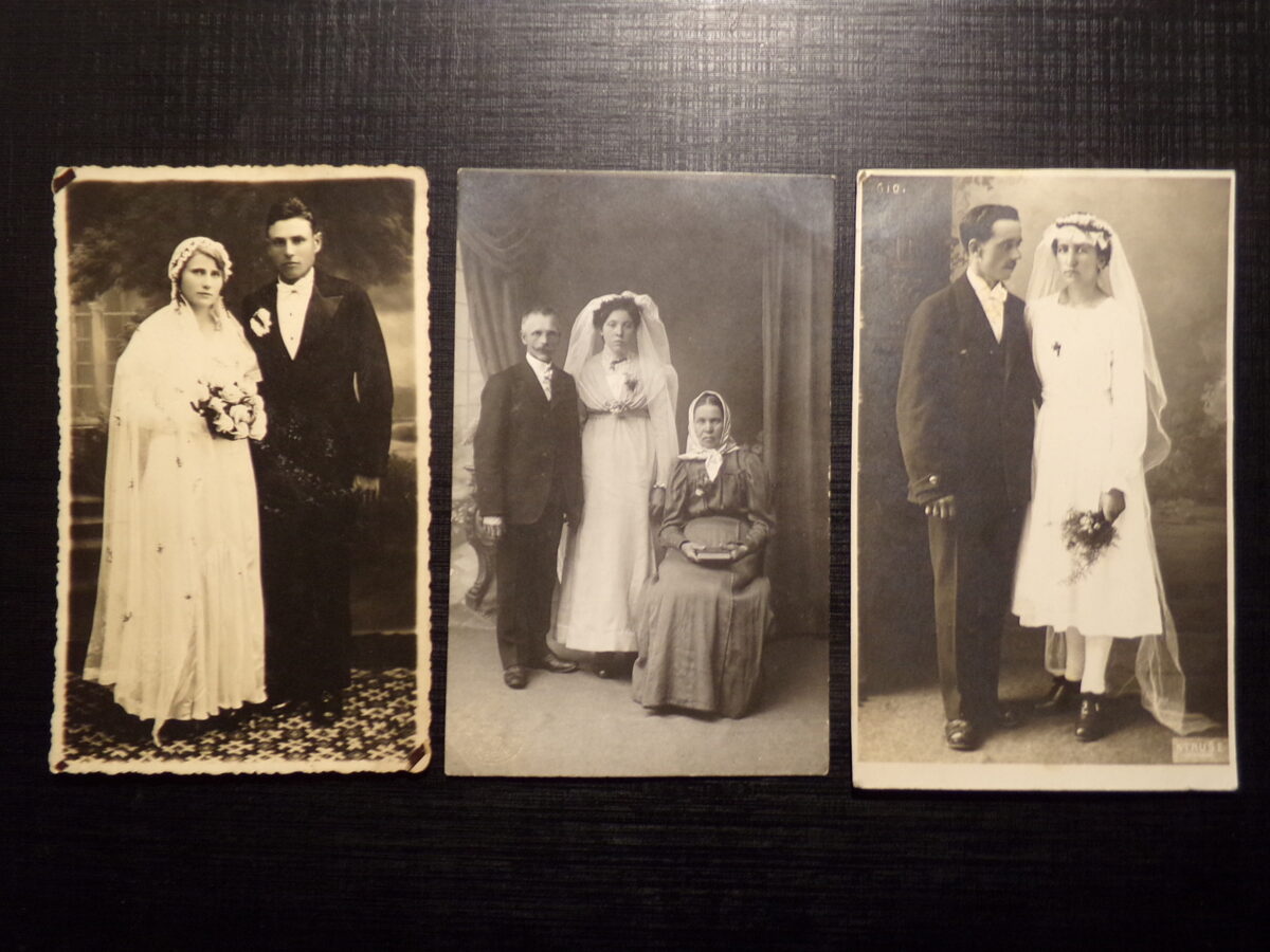 №143. Латвия. 1920-тые года. Свадебное фото.