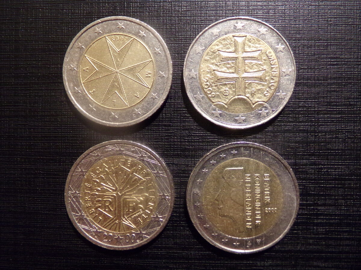 №142. Два евро. 2000. 2008. 2009. 