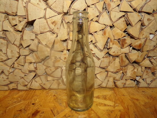 №72. "Четвертушка". Водочная бутылка объемом 0.25 литра. Клеймо LS. Латвия. 1930-тые года.