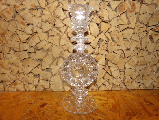 №101. Хрустальный подсвечник "Птица счастья". СССР.