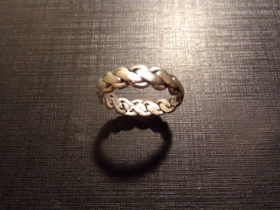 №15. Старинное кольцо. Плетение.