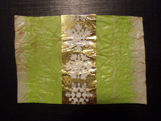 №42. Конфета "Новогодняя". Фабрика Лайма. Рига. 1970-тые года.