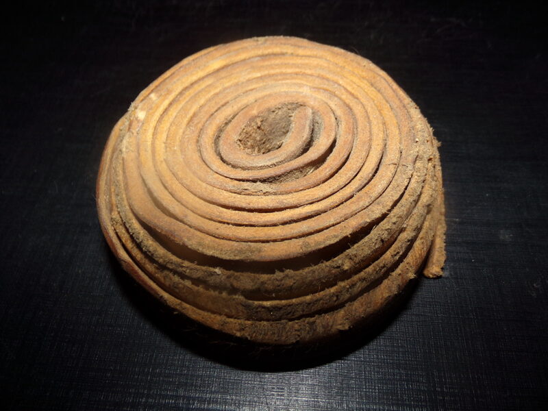 №109. Ремень из сыромятной кожи. Восточная Латвия. Начало 20 века.