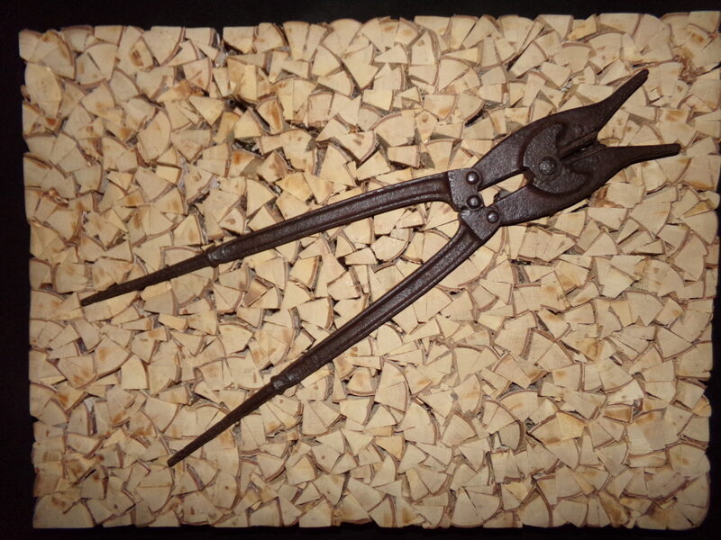 №55. Большие ножницы для разрезания проволоки.