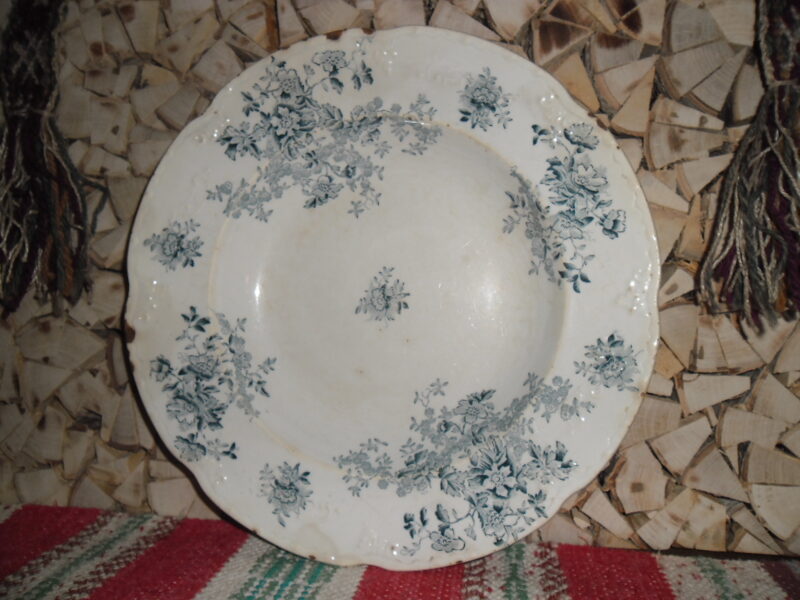 №51. Расписная тарелка. Кузнецов. Российская Империя.