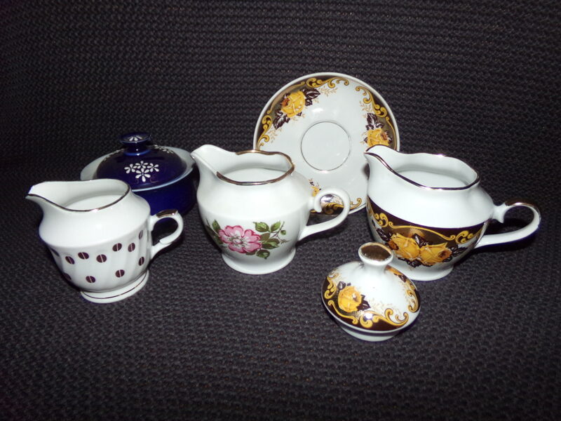 №31. Части сервизов. Рижский фарфор. СССР.