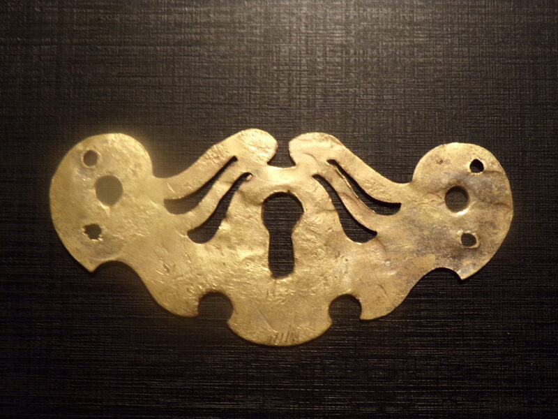 №63. Бронзовая накладка. 19 век.