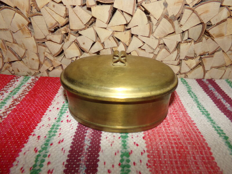 №35. Чайница из латуни. Начало 20 века.