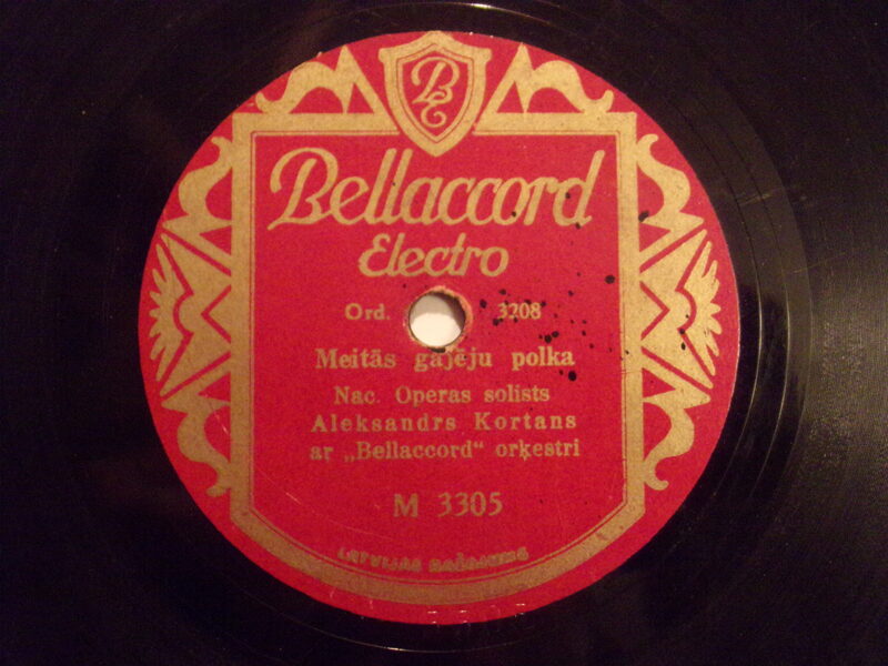 №10. Фирма Беллаккорд Электро. Производство Латвии. 1930-тые года.