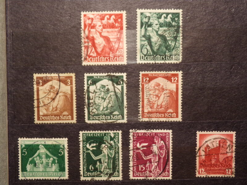 №4. Почтовые марки Третий Рейх. 1936-45 года.