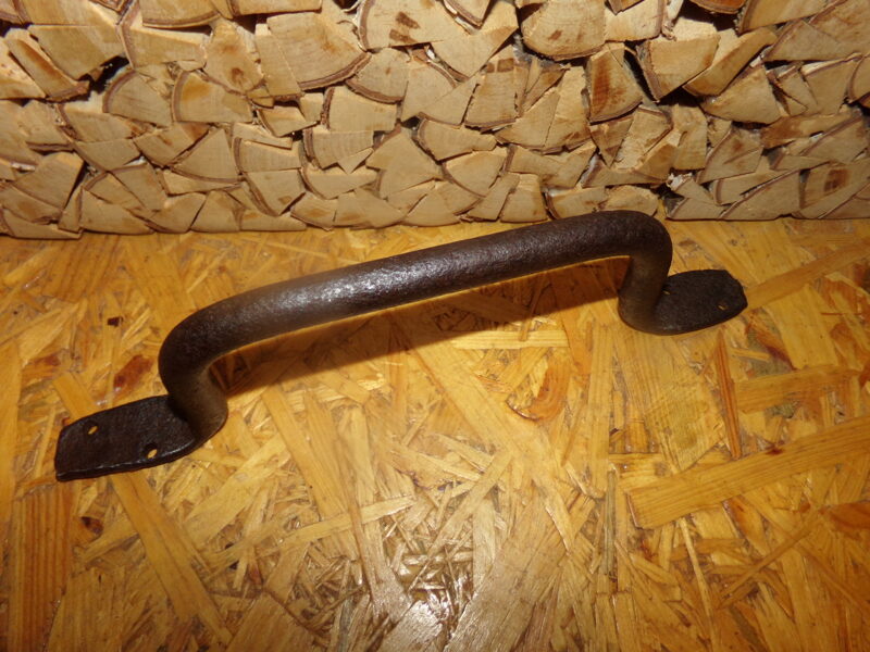 №65. Большая кованная дверная ручка. Восточная Латвия. Начало 20 века.