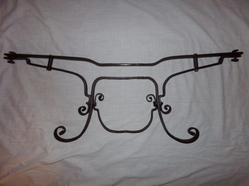 №34. Кованый элемент от конной повозки. Восточная Латвия. Начало 20 века.