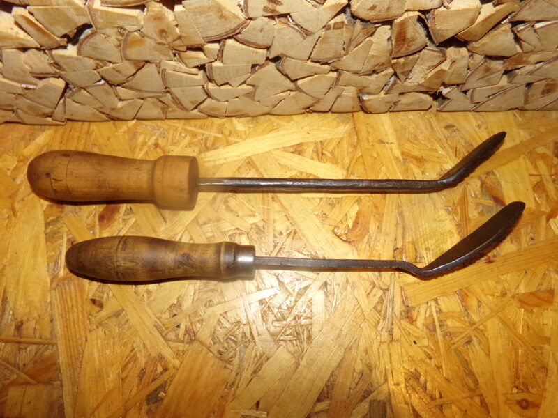 №86. Две монтировки с деревянными ручками. СССР. Середина 20 века.