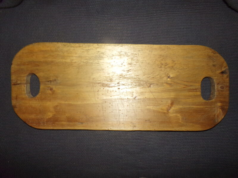 №94. Старинная разделочная доска. 32х81 см. Восточная Латвия. Начало 20 века.