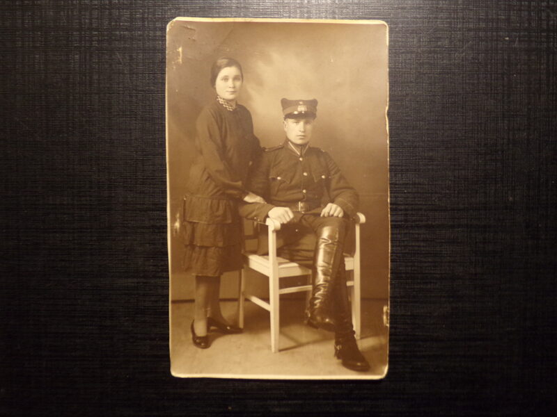 №115. Латвия. 1932 год. Дубровские Николай Андреевич и Мария Васильевна.