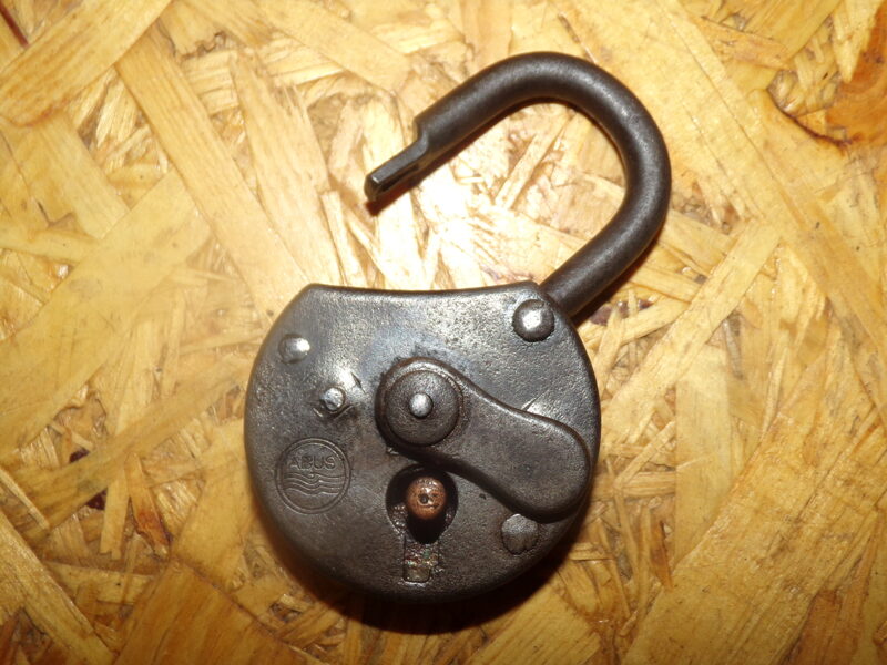 №58. Навесной замок ABUS. Германия. Начало 20 века.