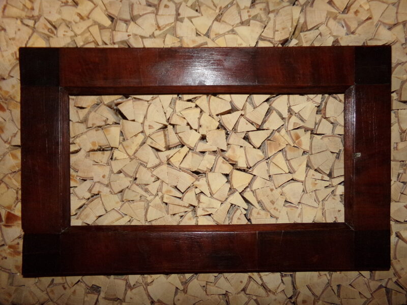 Рамка для фотографий. Шпон красного дерева. Российская Империя. 19 век.