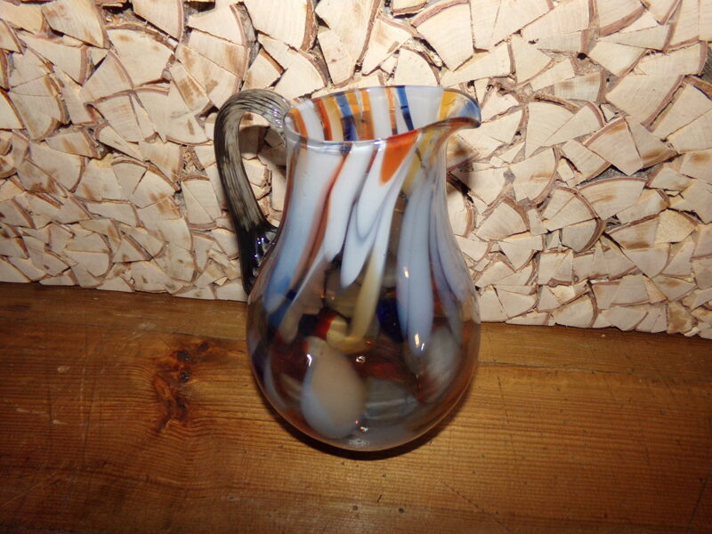 №21. Кувшин из цветного стекла. СССР.