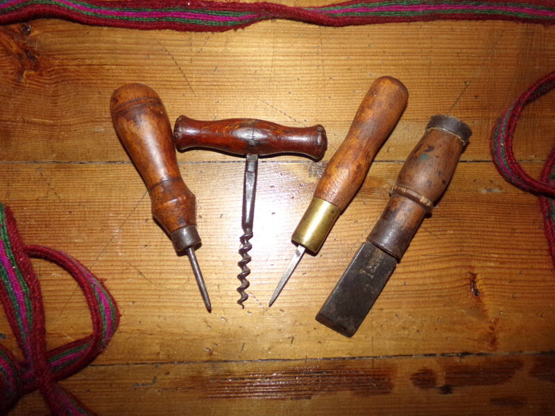 №50. Ручной инструмент. Штопор. Шило. Долото.
