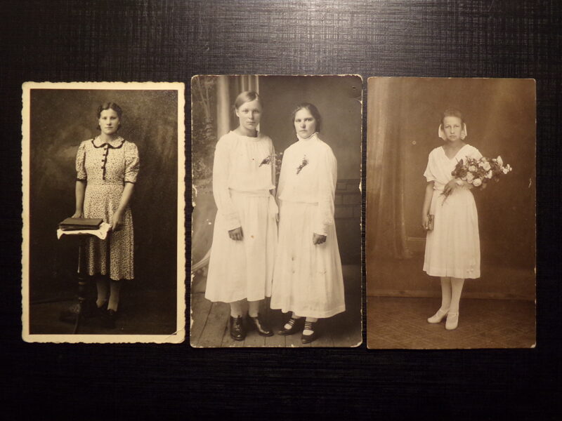 №281. Женский портрет в студии. Латвия. 1920-30 года.