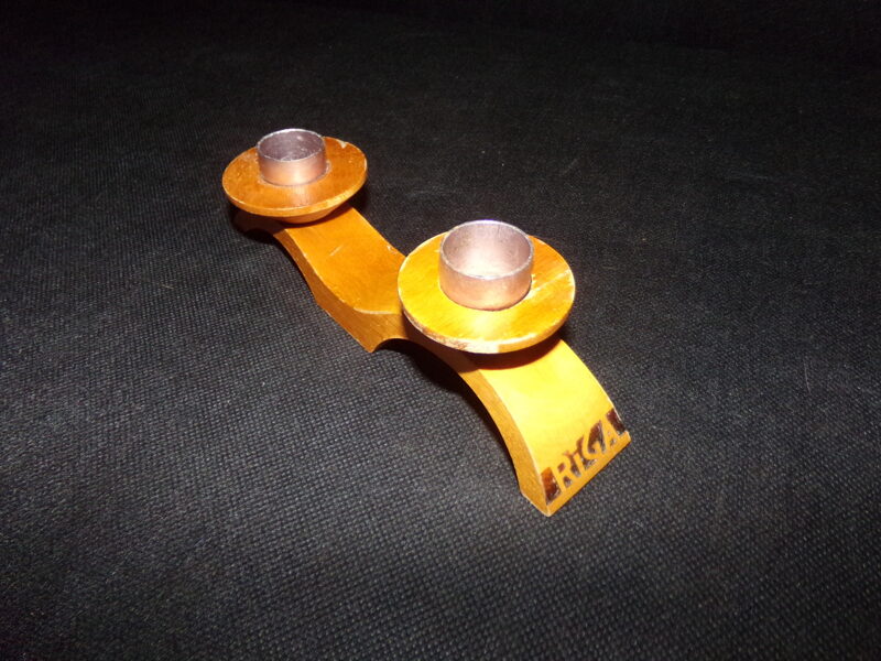 Деревянный подсвечник Рига. Советская Латвия. Середина 20 века.