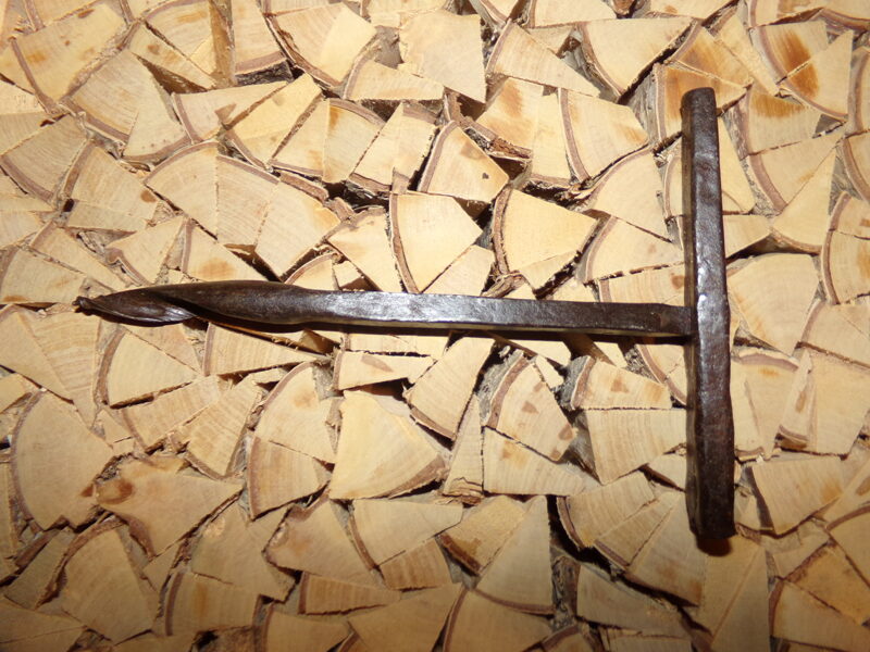 №94. Кованный ручной бур. Восточная Латвия. Начало 20 века.