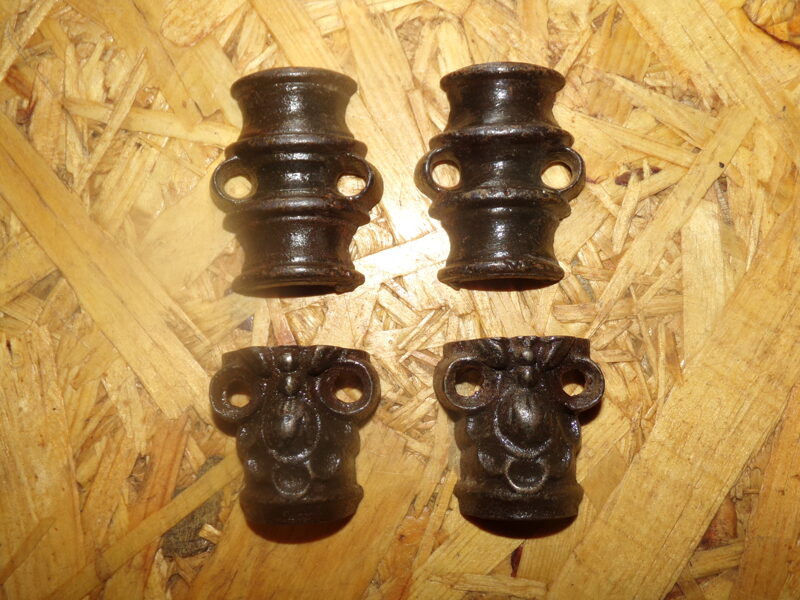 №19. Фурнитура для оконного замка. Чугун. Литье. Начало 20 века.