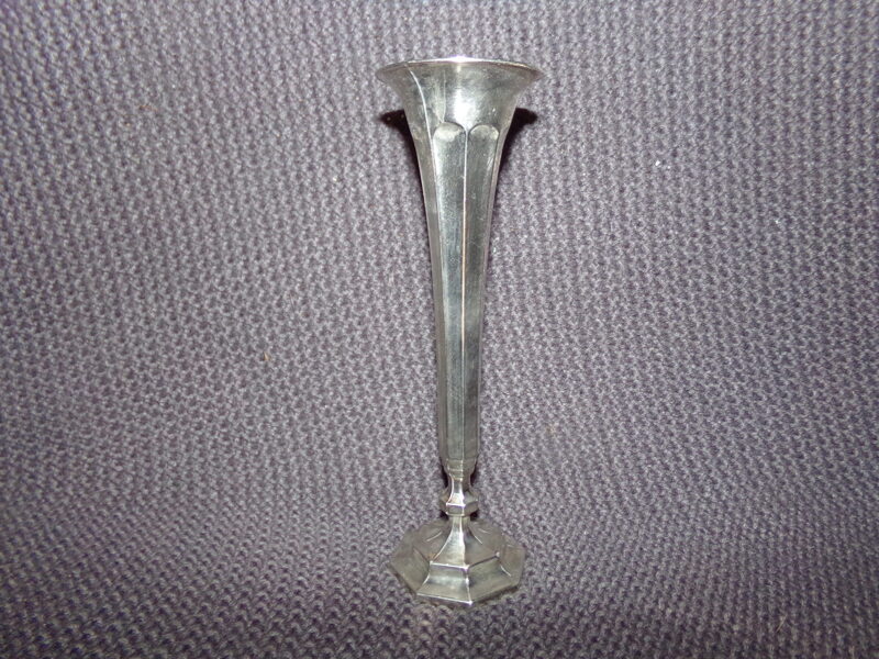 Граненый подсвечник. Сплав меди.