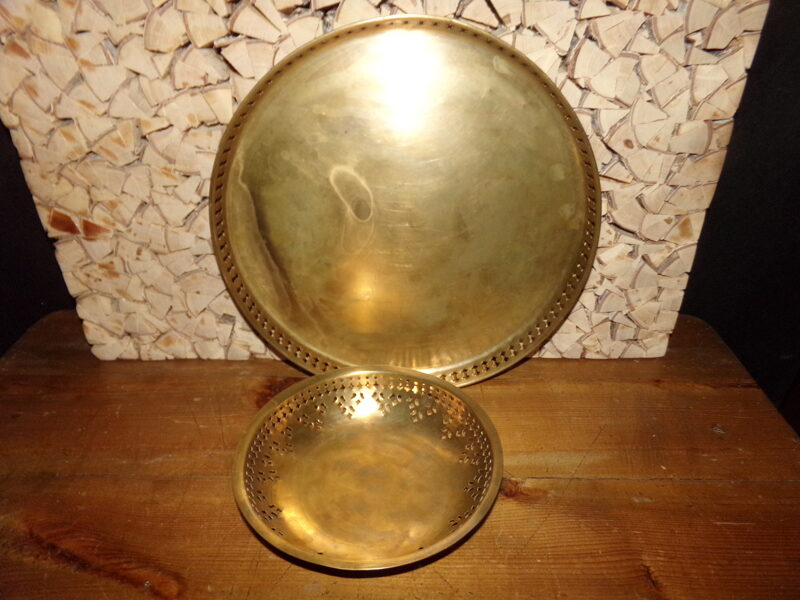 №18. Посуда к самовару. Поднос и чаша.