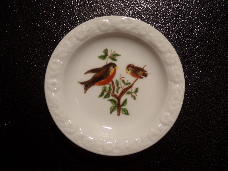 №56. Расписное блюдце "Розенталь".