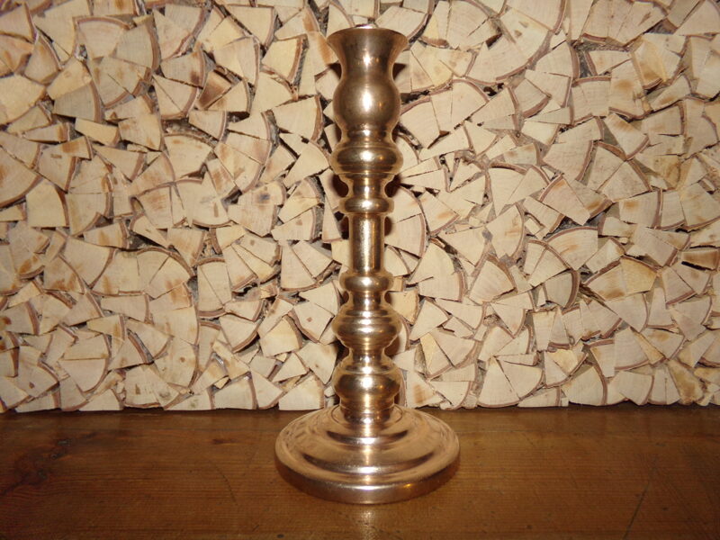 Бронзовый подсвечник. Токарная работа. Вес 2 кг.