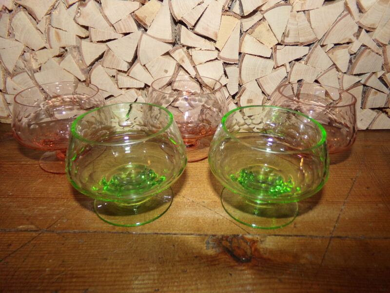 №22. Пять коньячных бокалов. СССР.