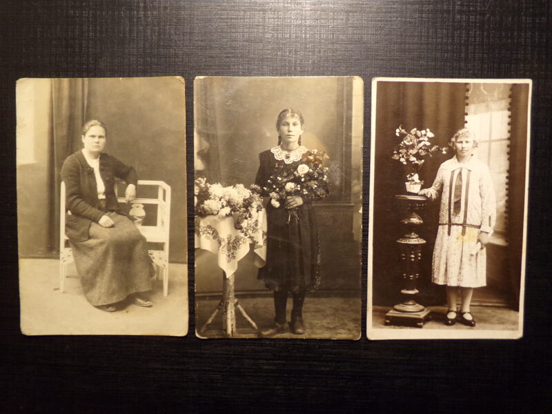 №268. Женский портрет. Латвия. 1930-тые года.