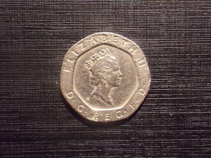 №238. 20 пенсов. Великобритания. 1988 год.