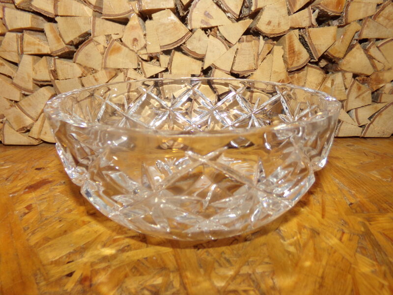 №95. Хрустальная ваза. СССР. Диаметр 15.5 см.